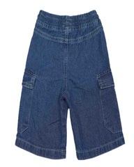 Bermuda para recien nacido niño Denim