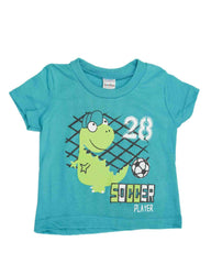 Camiseta básica para recien nacido niño Verde