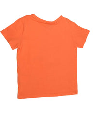 Camiseta básica para recien nacido niño Naranja