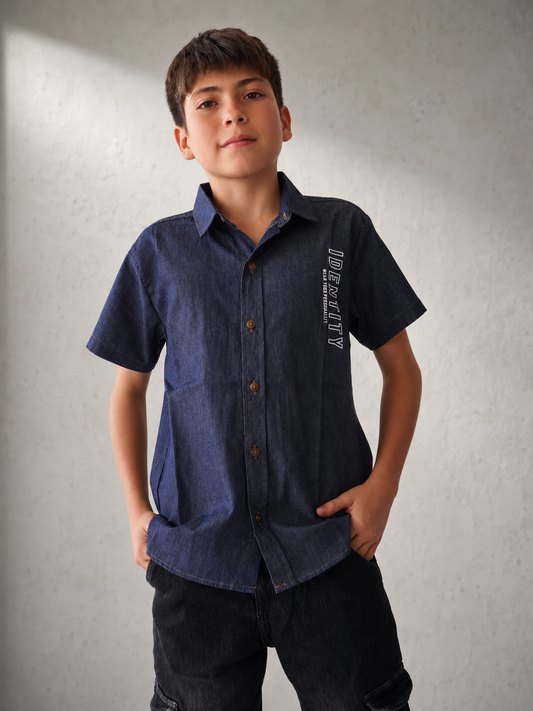 CAMISA INFANTIL - NIÑO - COLECCIÓN VIBRAS URBANAS