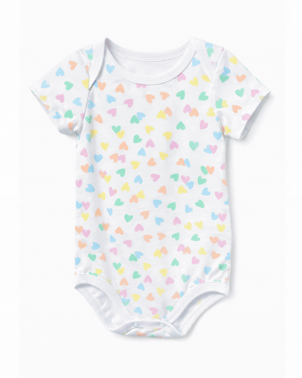 Body para bebé niña Estampado Manga Corta