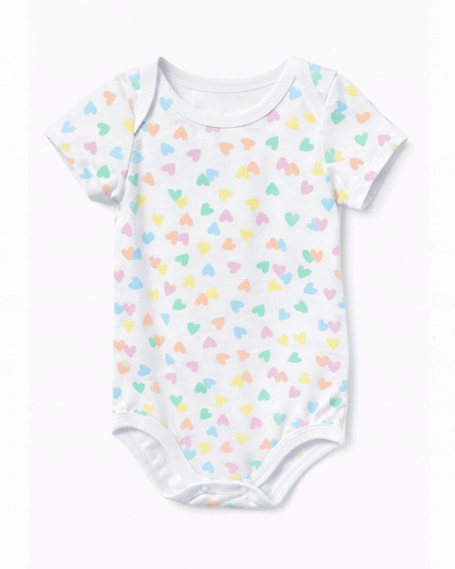 Body para bebé niña Estampado Manga Corta