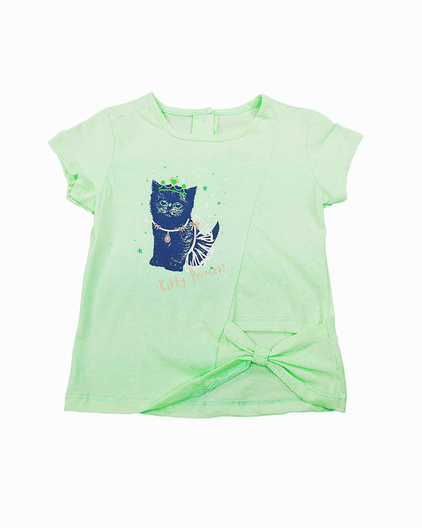 Blusa para recien nacida niña Menta