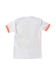 Camiseta para niño blanca palmeras