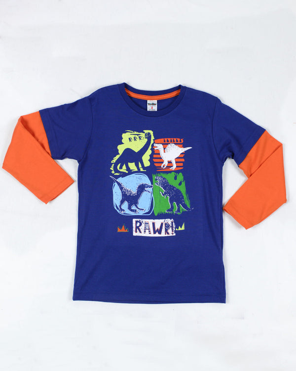 Camiseta para niño navy