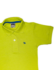 Polo basico Para niño Verde