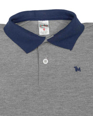 Polo basico Para niño Gris