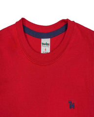 Camiseta basica para niño roja