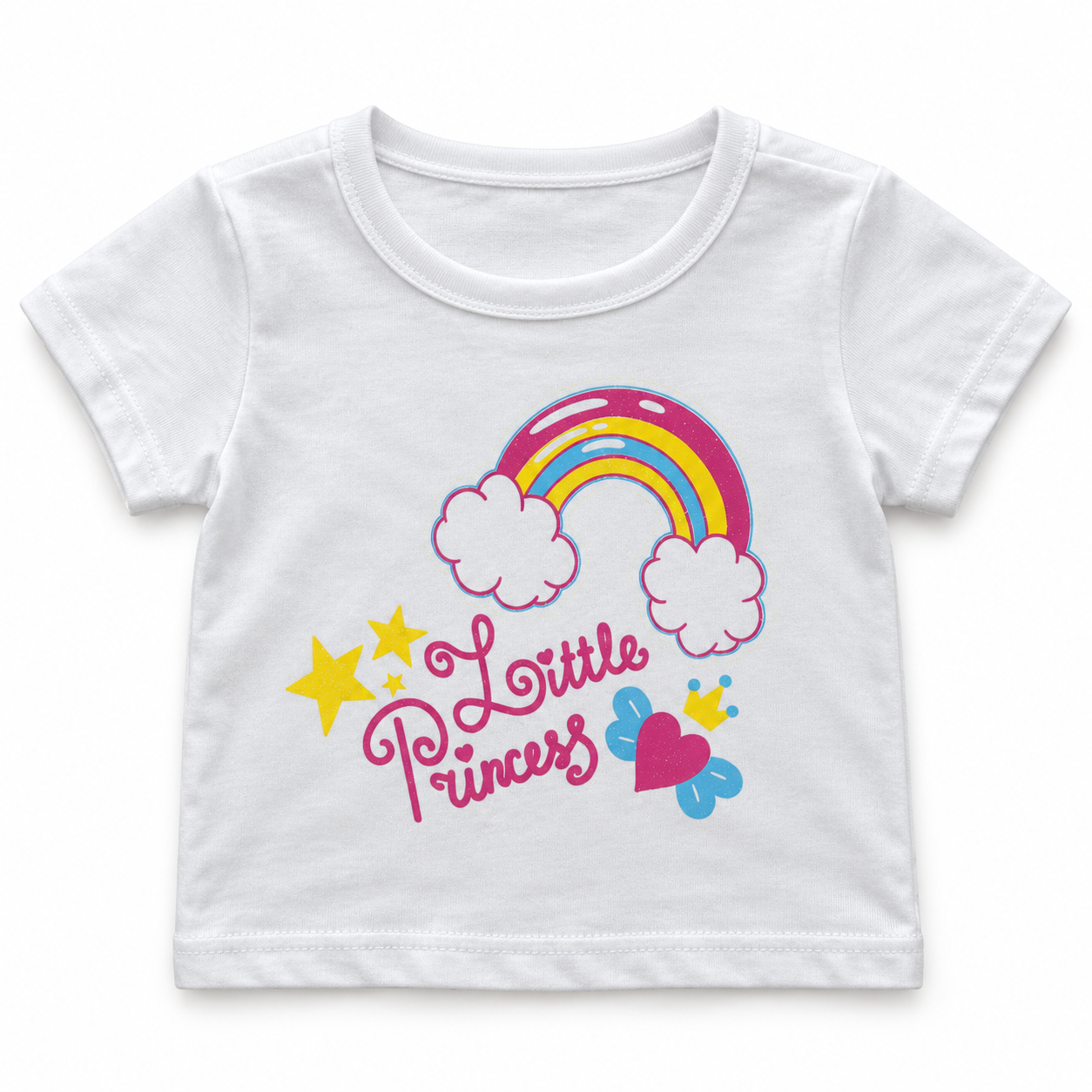 Blusa básica para recien nacida niña Blanca