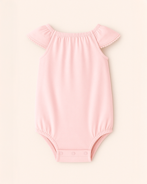 Body para recién nacida niña rosado