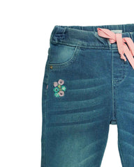 Pantalón para recien nacida niña Azul