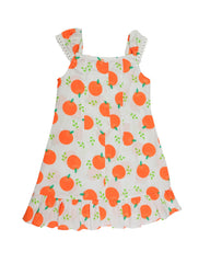 Vestido para niña Mandarina