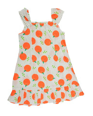 Vestido para niña Mandarina