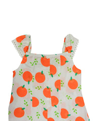 Vestido para niña Mandarina