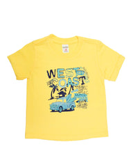 Camiseta para recien nacido niño Amarillo